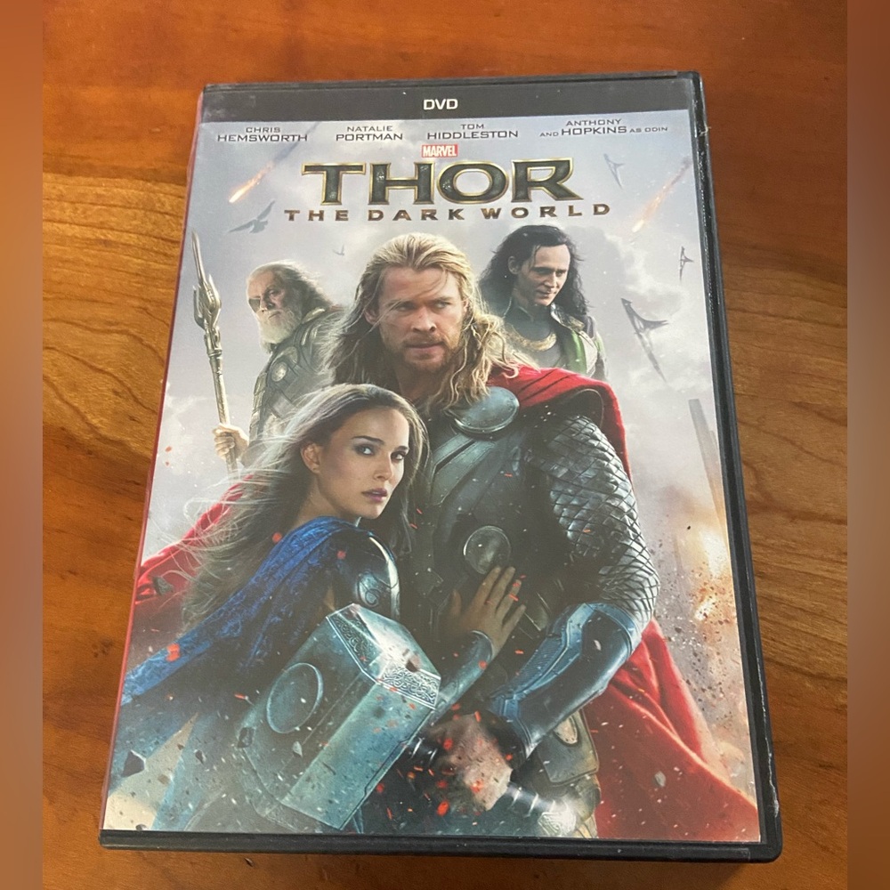 Thor The Dark World DVD